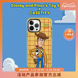 Pro Plus Toy Pixar Story CASETiFY玩具总动员联名胡迪适用于iPhone14 Disney Max防摔手机壳 and