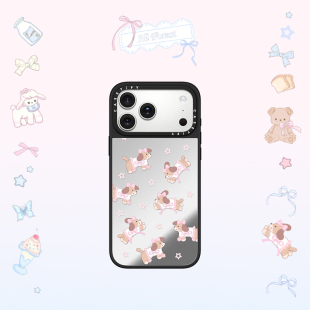 CASETiFY 森林早报系列 小小腊肠狗 适用于苹果iPhone17ProMax/17Pro/Air/16ProMax/16Pro镜面手机壳