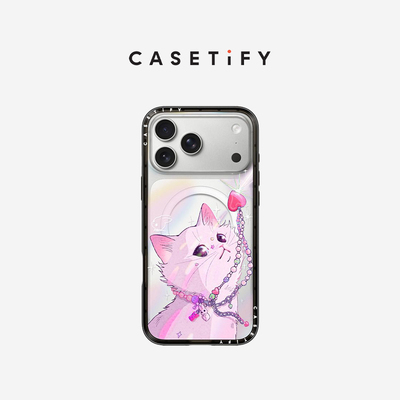 CASETiFY Kiera Won系列 星光猫咪 适用于苹果iPhone17ProMax/17Pro/16ProMax/16Pro手机壳