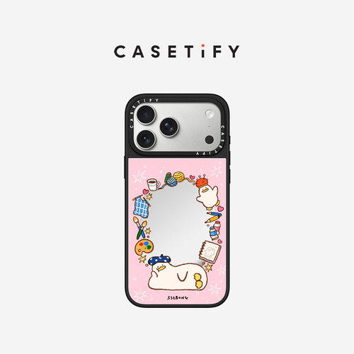 CASETiFY SSEBONG系列 画家的思绪 适用于苹果iPhone17ProMax/17Pro/16ProMax/16Pro镜面手机壳