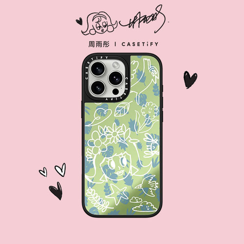 CASETiFY 周雨彤合作系列  春天里 适用于iPhone16ProMax/16Pro/15ProMax/14ProMax手机壳