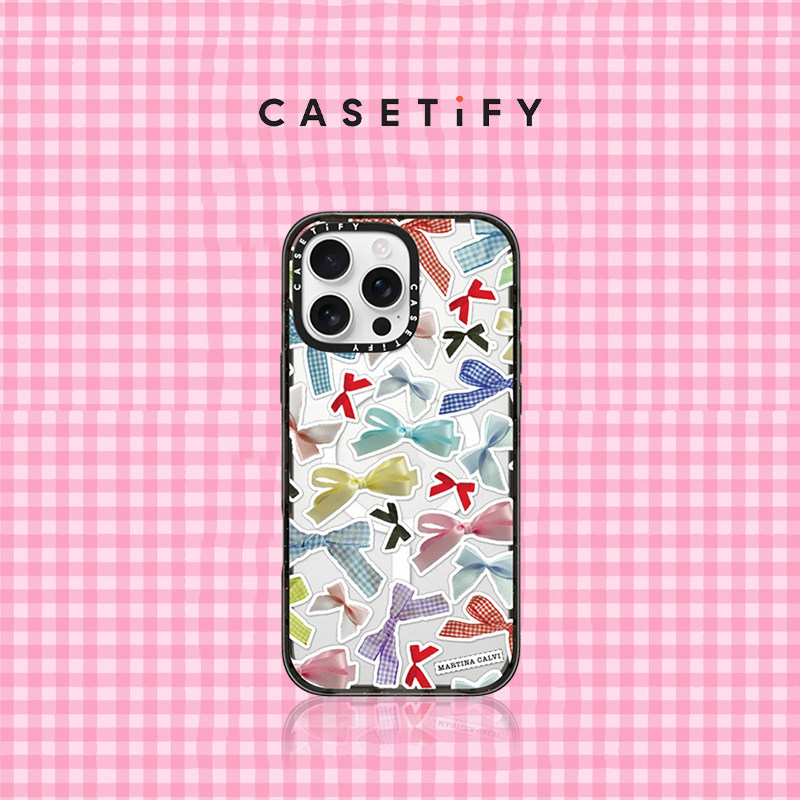 CASETiFY 蝴蝶结贴纸 适用于iPhone16ProMax/16Pro/15ProMax手机壳