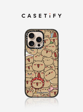 CASETiFY Wadada Bear系列 挤一挤 适用于iPhone16ProMax/16Pro/iPhone15ProMax/15Pro手机壳