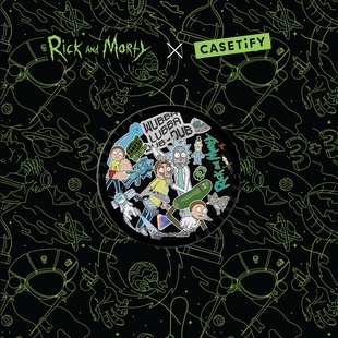 适用Magsafe兼容磁吸通用指环手机支架 CASETiFY联名Snappy™ 瑞克和莫蒂