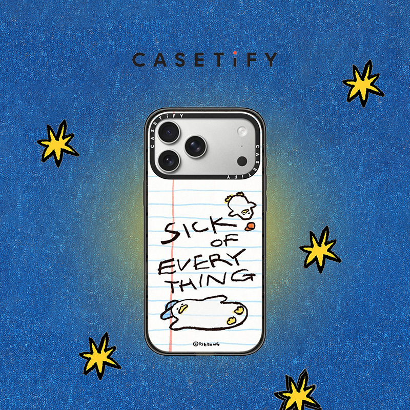 CASETiFY SSEBONG躺平鸭系列 随缘鸭 适用于苹果iPhone17ProMax/17Pro/16ProMax/16Pro手机壳