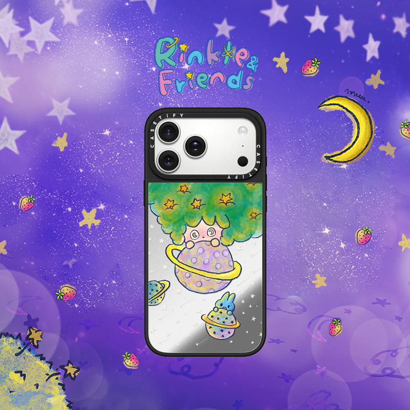 CASETiFY Rinkle and Friends系列 星辰守护者 适用于苹果iPhone17ProMax/17Pro/Air/16ProMax镜面手机壳