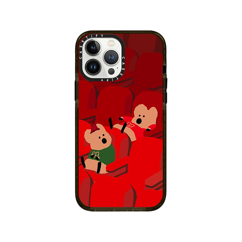 CASETiFY 柿子椒熊 把脚放下适用于iPhone14/13/Pro/Max防摔手机壳
