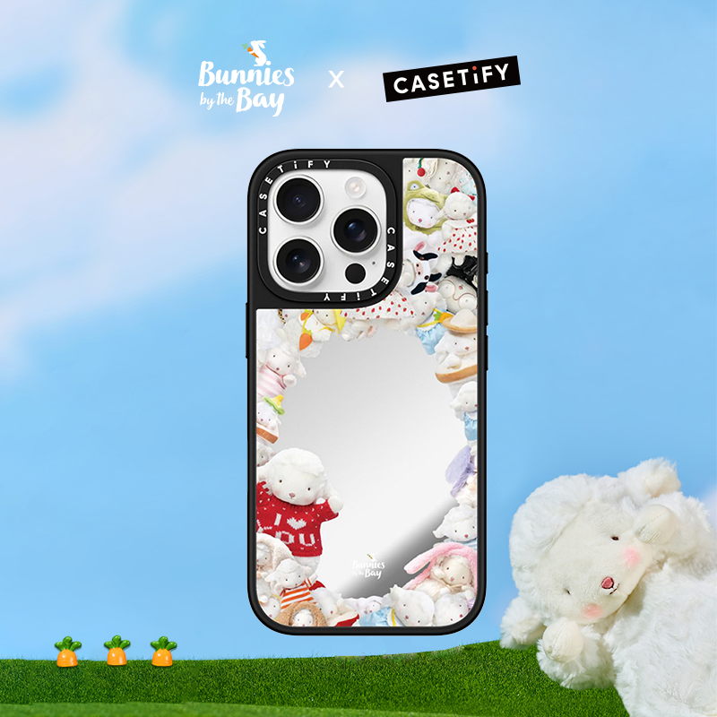海湾兔 x CASETiFY 联名 奇迹小羊 适用于iPhone16ProMax/16Pro/15ProMax/14ProMax手机壳