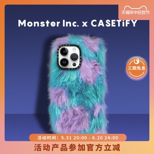 Disney Monsters CASETiFY怪兽电力公司毛怪苏利文适用于iPhone14 Pro Pixar’s Inc.x Max手机壳 and