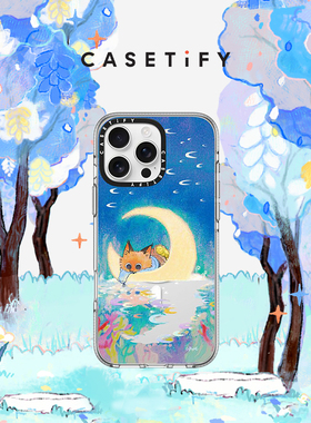 CASETiFY 一点小柿系列 月亮湖 适用于iPhone16ProMax/16Pro/iPhone15ProMax/15pro透明手机壳