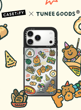 CASETiFY Tunee Goods系列 美食图鉴手机壳 适用于苹果iPhone17ProMax/17Pro/Air/16ProMax镜面手机壳