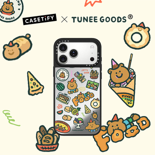 CASETiFY Tunee Goods系列 美食图鉴手机壳 适用于苹果iPhone17ProMax/17Pro/Air/16ProMax镜面手机壳