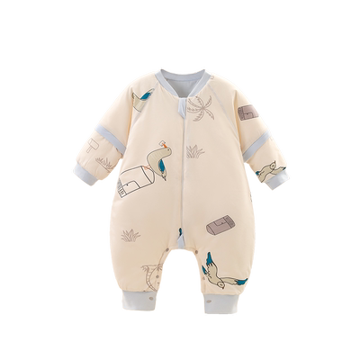 儿童睡袋加厚恒温防踢被神器