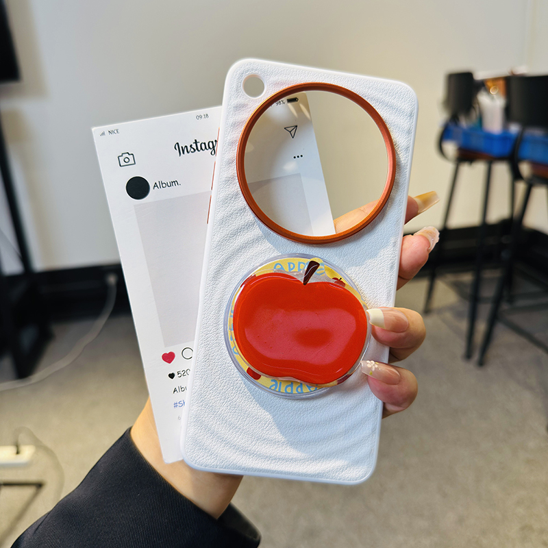 高级磁吸气囊支架适用oppofinx8ultra手机壳波漾纹findx8s+保护套全包防摔oppofindx8pro软边卡通可爱磁吸