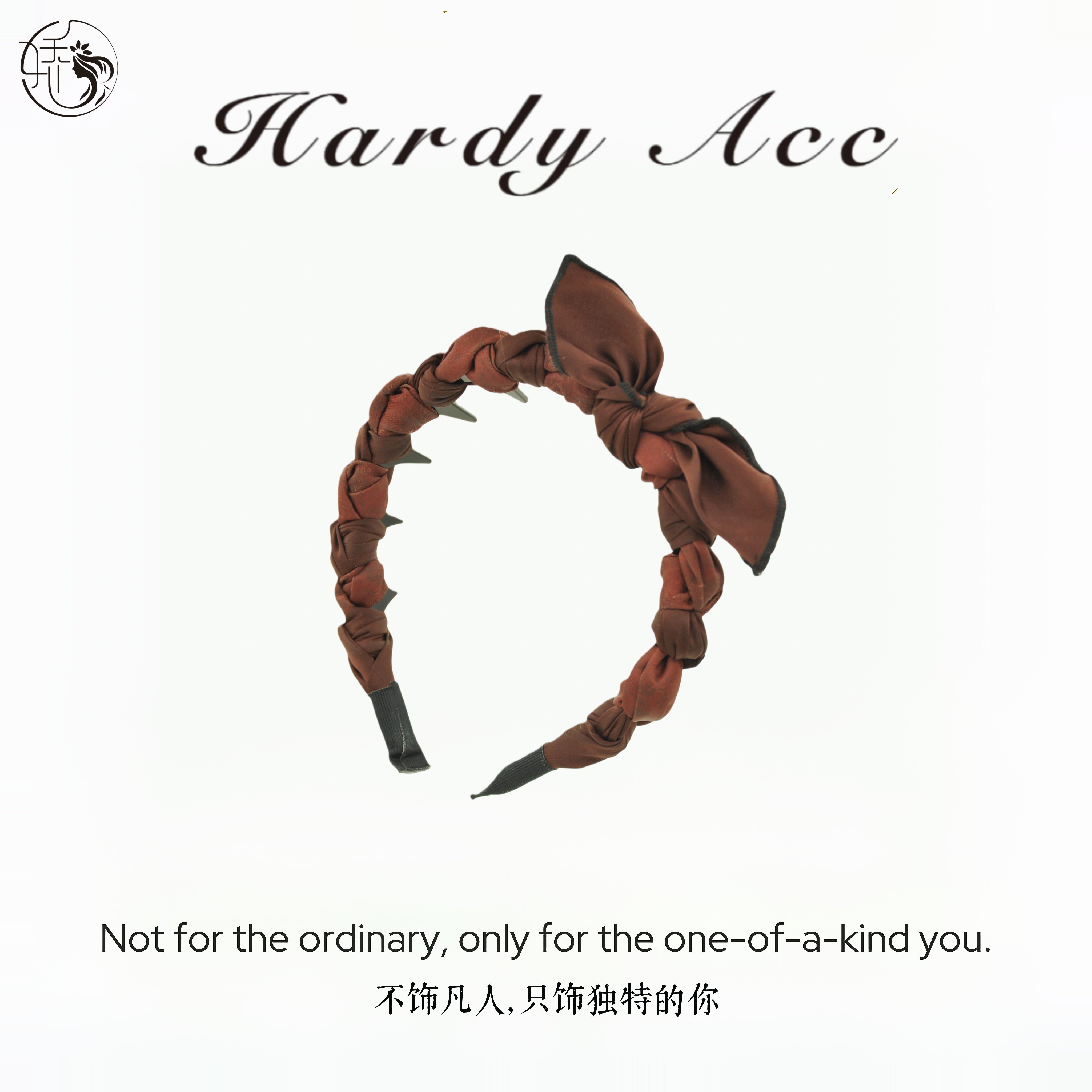 美添娇纯手工发箍倒齿优雅高级感发饰