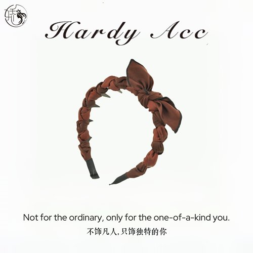 美添娇纯手工发箍倒齿优雅高级感