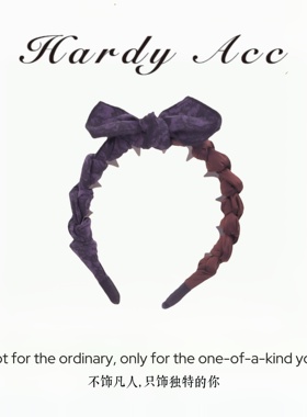 美添娇纯手工新款倒插梳复古百搭时尚流行元素与众不同无撞款发箍