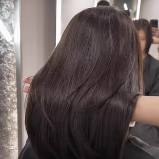 可可 日本milbon进口玫丽盼染膏棕色深棕冷棕盖白染发剂彩染光泽