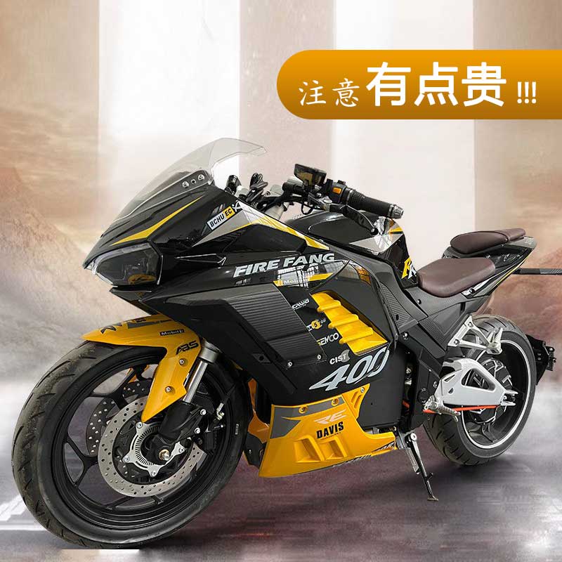 新款电动摩托车户外骑行仿赛车