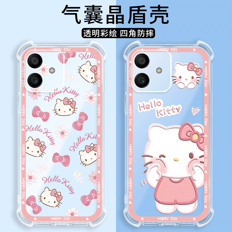四角防摔，透明加厚气囊