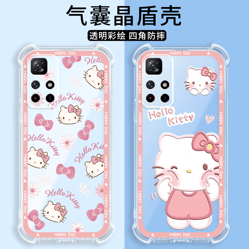 四角防摔，透明加厚气囊