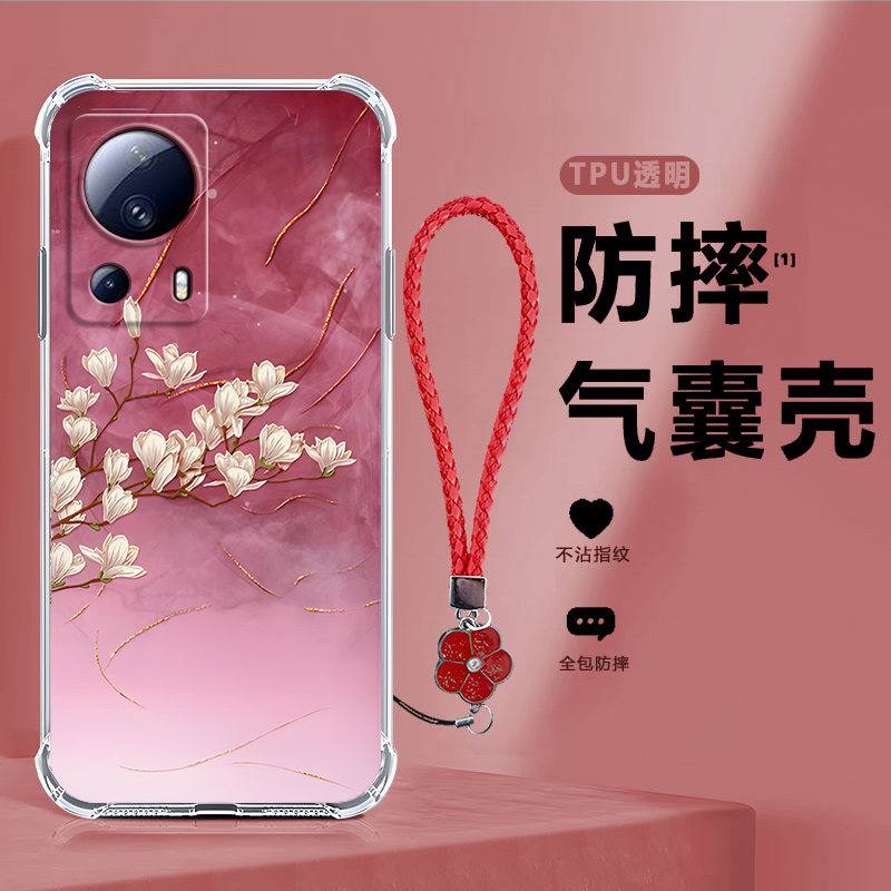 四角防摔，透明加厚气囊