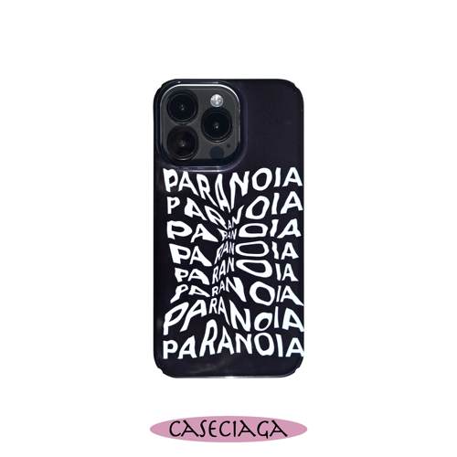 CASECIAGA偏执PARANOIA文字菲林手机硬壳苹果安卓原创小众