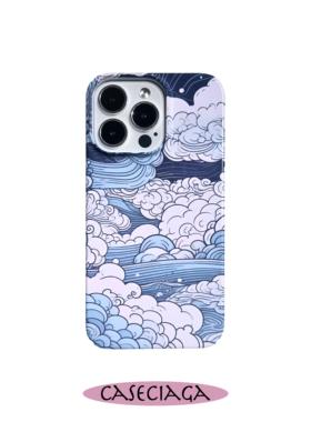 CASECIAGAXRX个性趣味XSM新中式手绘菲林手机硬壳苹果安卓原创小众