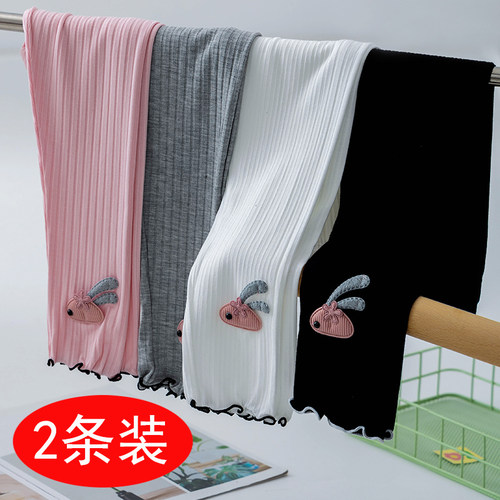 女童打底裤夏季薄款潮