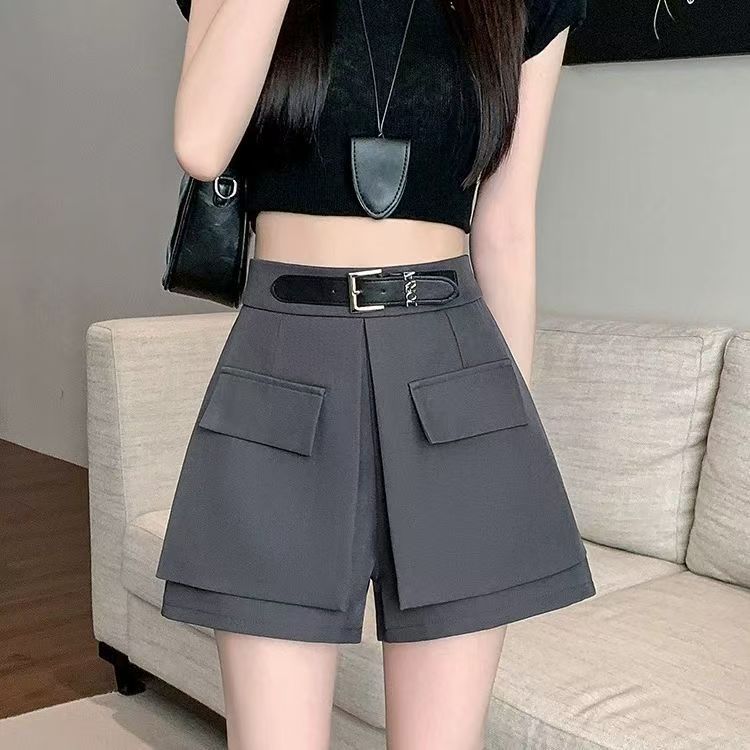 网红款黑色装裙裤25新计