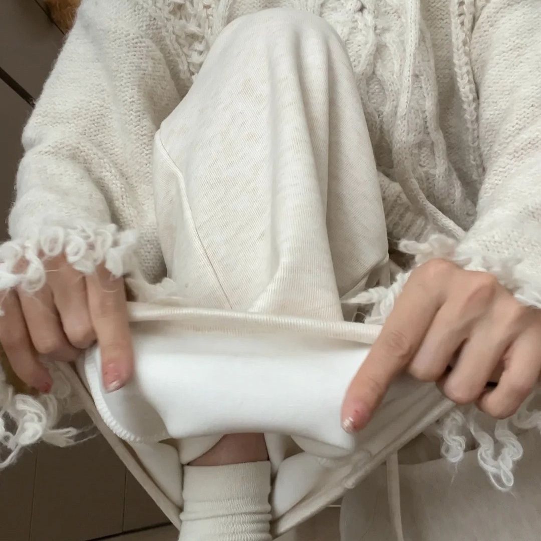 网红款175cm长裤波版拖地