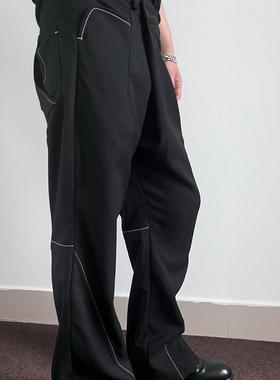 ACYCLIC_无环 “晚宴”明线微喇西裤