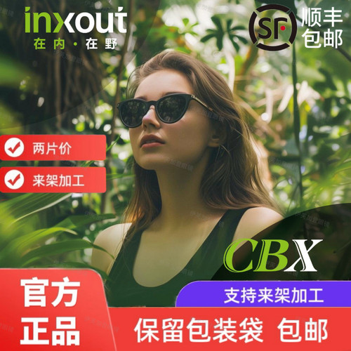 INXOUT变色镜片防蓝光快速变色