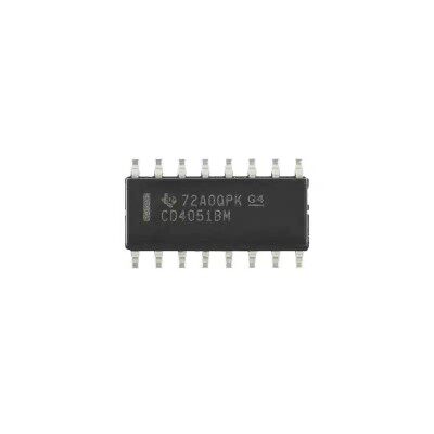 CD4051BM 丝印 CD4051BM CD4051 封装 SOP16 模拟开关/多路复用器