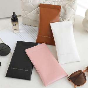 眼镜袋墨镜太阳镜男女收纳套便携抗压放近视眼睛包自动闭合保护盒