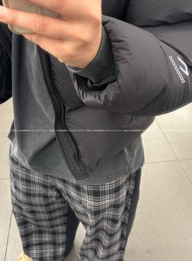 「SKI滑雪新季」 VANA ILUSION 3B字母刺绣棉服男女保暖潮附雪裙