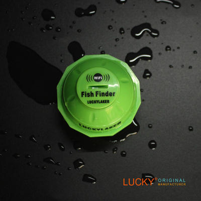 LuckyFF916-绿球探鱼器通过wifi