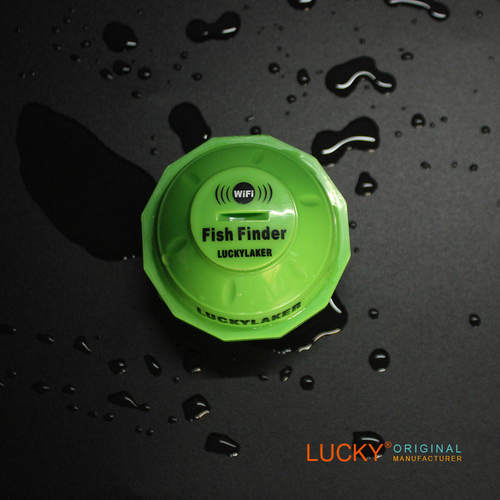 LuckyFF916-绿球探鱼器通过wifi