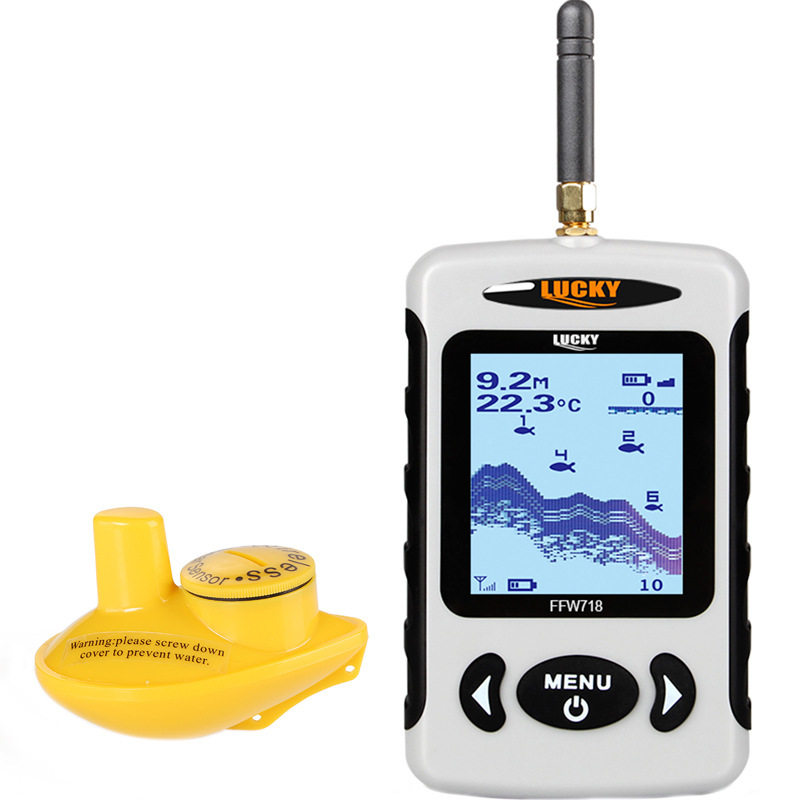 Lucky乐琦声纳探鱼器可视无线鱼