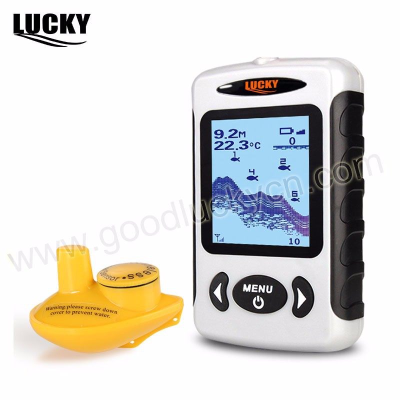 乐琦探鱼器FFW718LA彩屏无线声纳