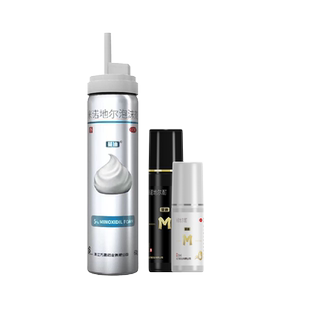 蔓迪米诺地尔酊泡沫剂生发男性脱发斑秃正品大药房官方旗舰店30ml