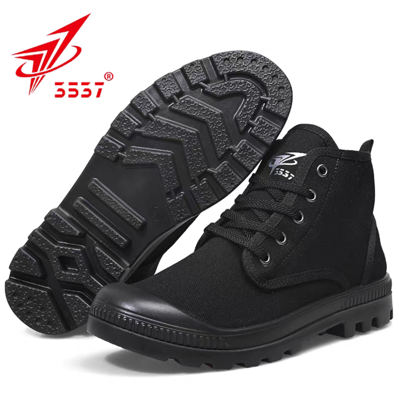 高帮3537正品解放鞋防滑耐磨户外迷彩劳保鞋工地胶鞋帆布男款厚底