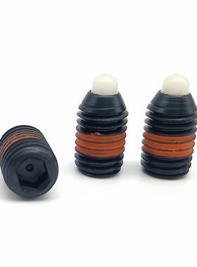 ZC202-3-3H重载型尼龙头短型弹簧柱塞 弹簧锁销SPRH3 4 5 6 8 10