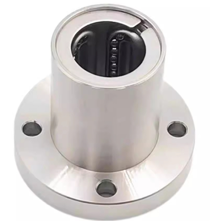 直线轴承圆法兰整体不锈钢SLHFRS/SLHFRWS8 10 12 16 20 25耐高温