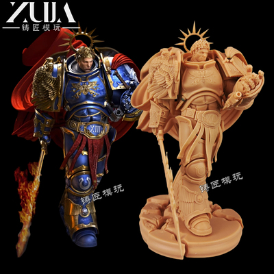 基里曼基因原体罗伯特战锤模型