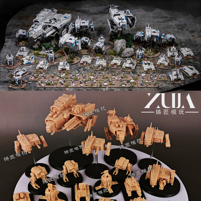 全面优势企业阵营epic微缩模型