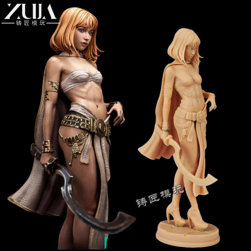 女武神美女模型白模gk