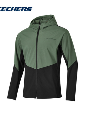 SKECHERS|（新款）2024冬男梭织外套 P424M121-031F