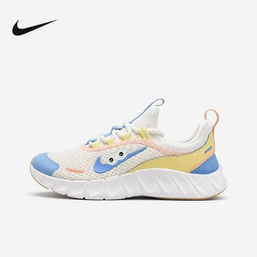 NIKE耐克大童鞋FREE RIDE (GS)透气低帮运动鞋休闲鞋 IW2028-141