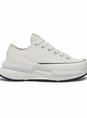 Converse匡威2024冬中性帆布鞋CHUCKTAYLOR低帮夹心厚底鞋A11490C